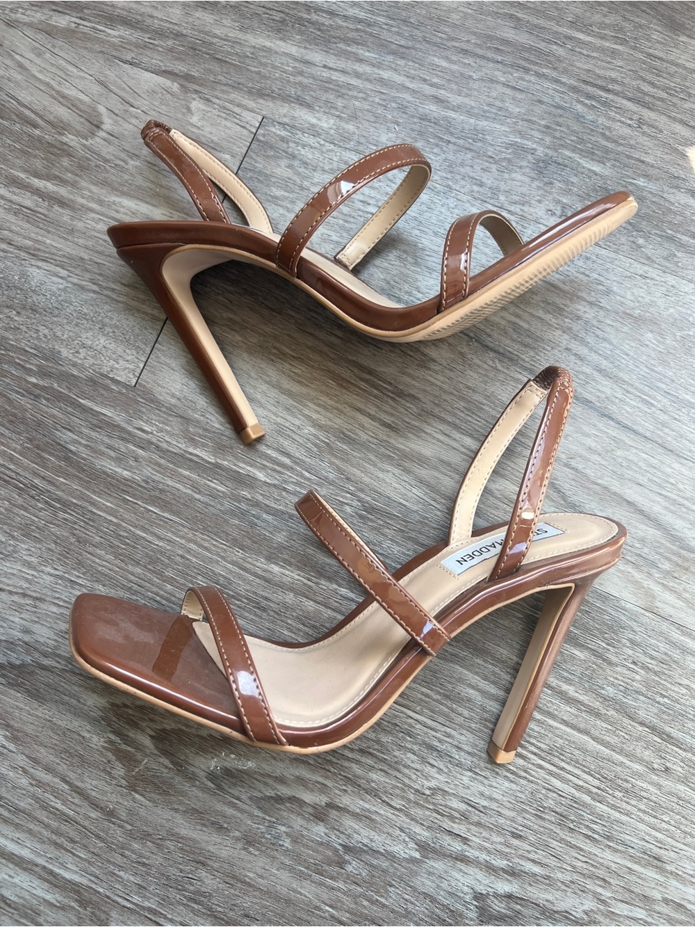 Steve Madden Cognac High Heels - Picture 4 of 7